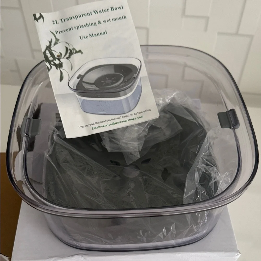 Anti Splash Water Bowl